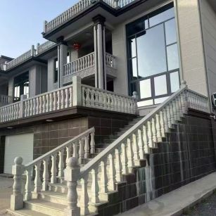 北海 芝麻白别墅阳台栏杆，楼梯栏杆