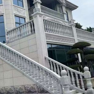 北海 芝麻白别墅，栏杆