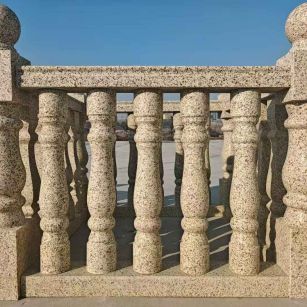 北海 黄金麻栏杆（扶手，花瓶柱，将军柱）