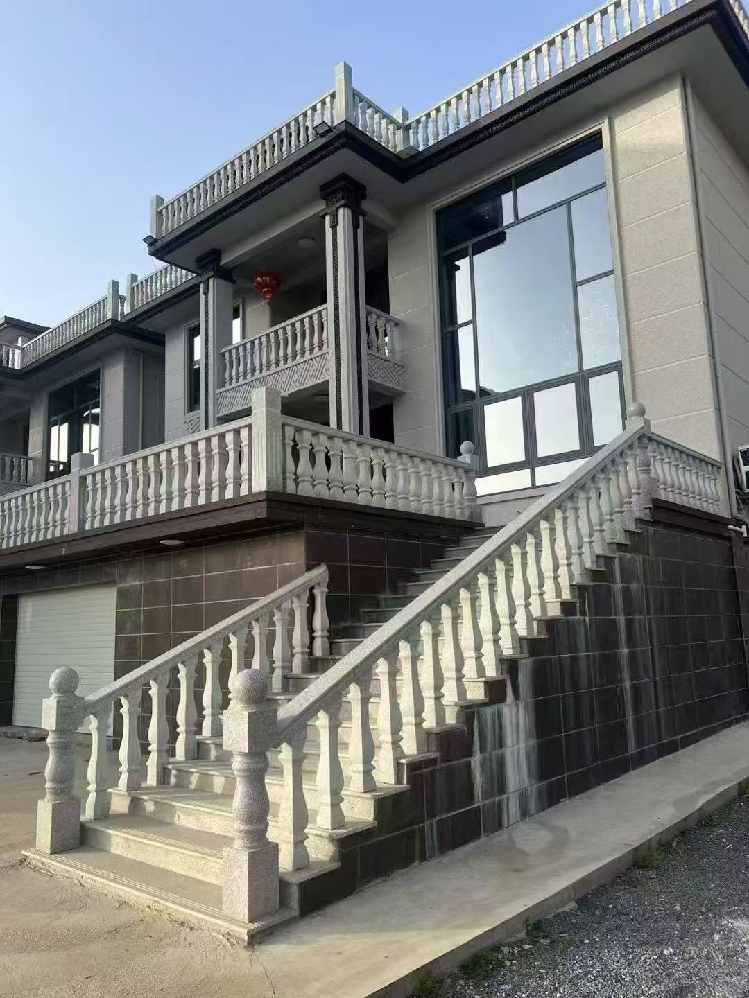 北海 芝麻白别墅阳台栏杆，楼梯栏杆