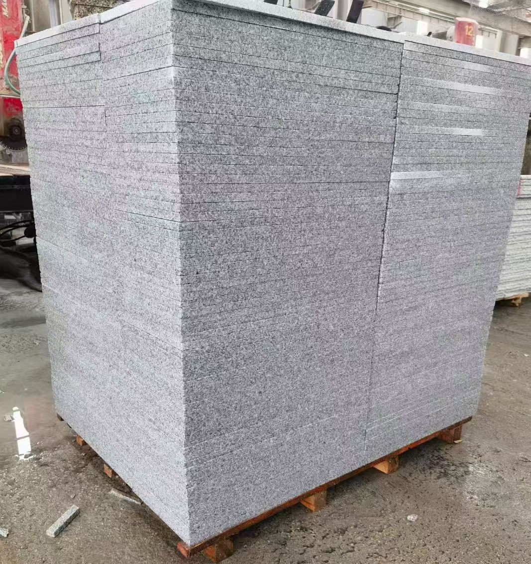 北海 火烧面地铺石，街道广场园林市政工程板，1.8~5.0厚均有现货