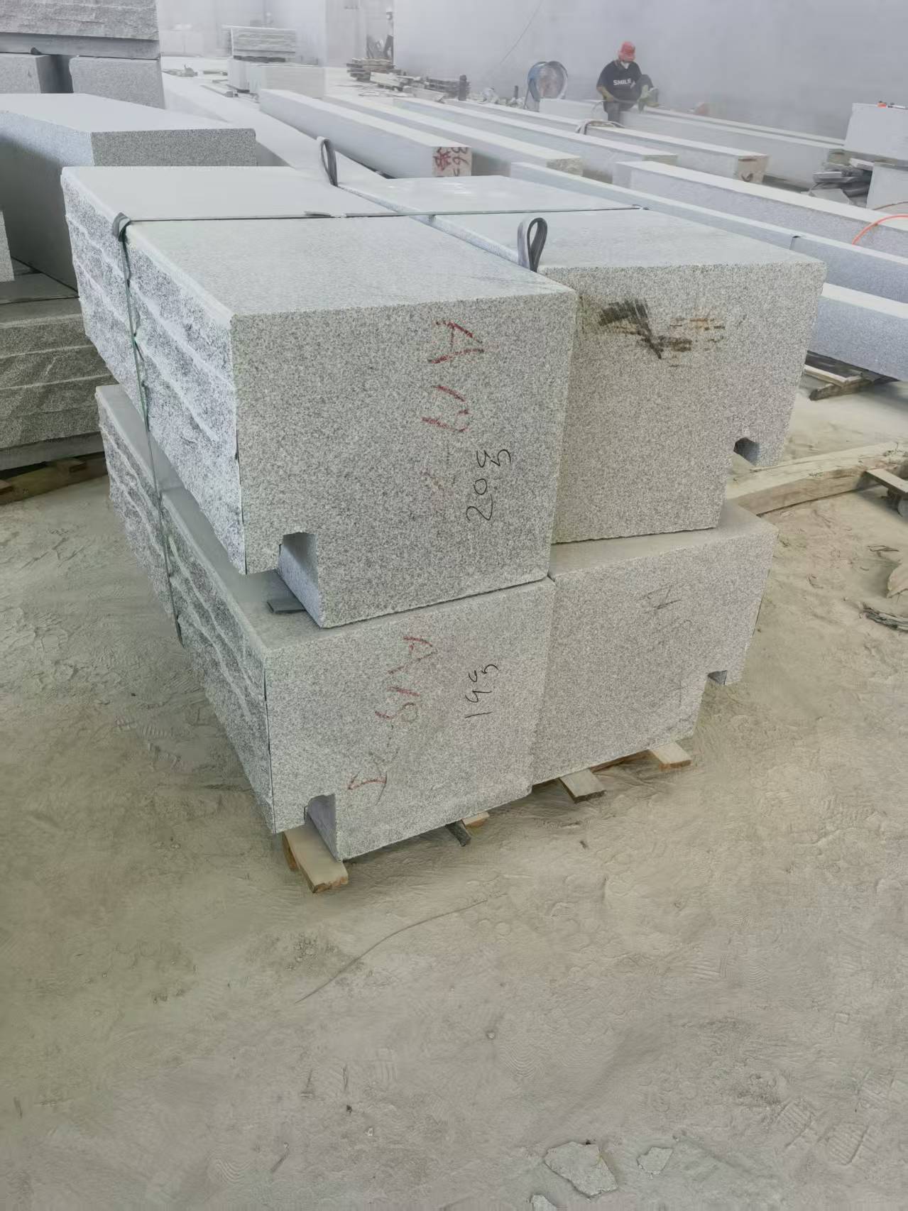 北海 整石坐凳打包