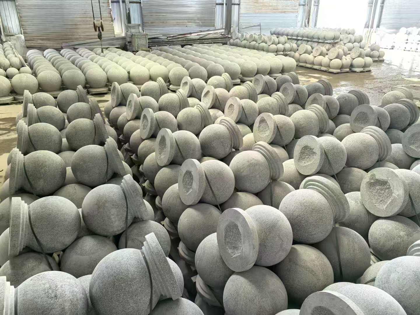北海石材挡车球