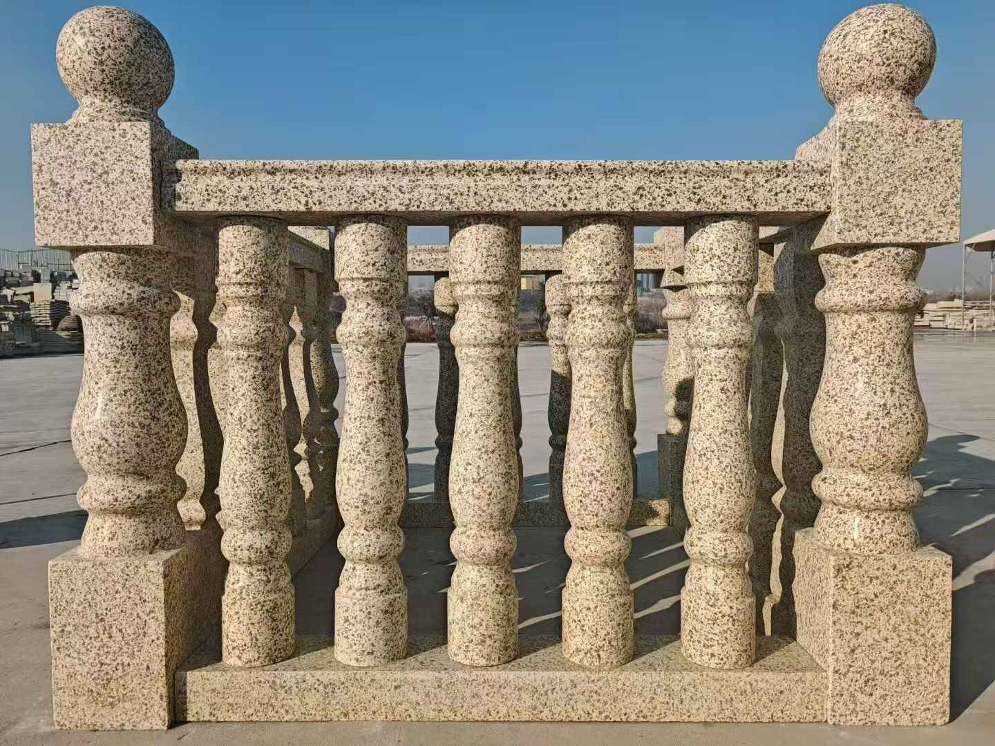 北海 黄金麻栏杆（扶手，花瓶柱，将军柱）